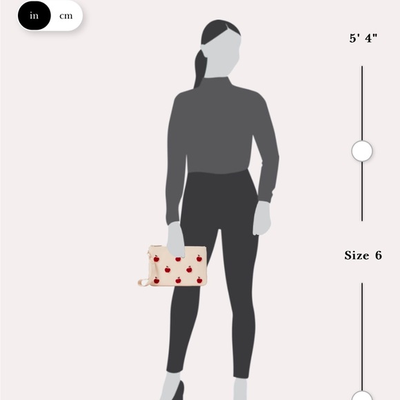 Unique NWT Kate Spade Apple Toss Flocked Pouch Wristlet - Picture 15 of 16